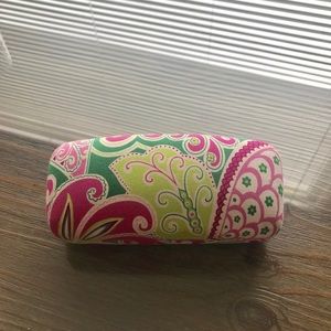 Vera Bradley Pinwheel Pink Sunglasses Case
